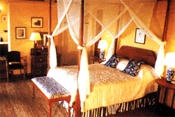 Bedroom at the river club